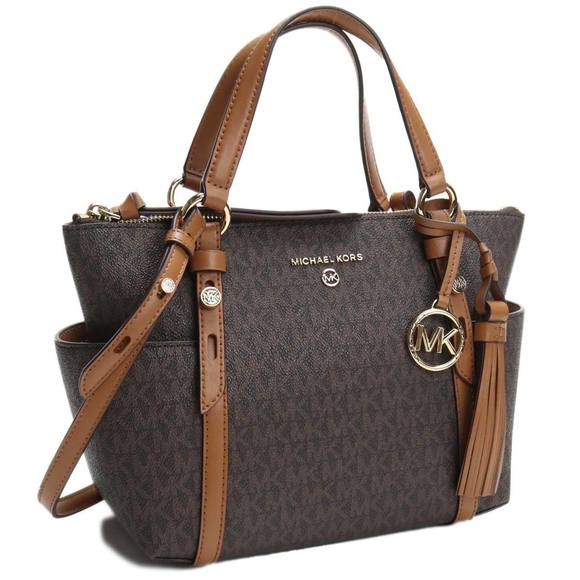 Michael Kors Handbags - MICHAEL KORS NOMAD 30T0GNXT1B Tote Bag BRN-ACORN Brown Ladies